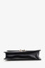 Asprey Black Bull Leather Small Briefcase with Strap