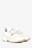 Roger Vivier White Leather Viv' Run Sneakers Size 41