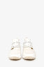 Roger Vivier White Leather Viv' Run Sneakers Size 41