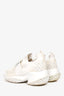 Roger Vivier White Leather Viv' Run Sneakers Size 41