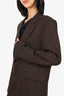 Filippa K Brown/Black Double Pocket Blazer Size 38