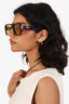 Prada Black/Purple Frame Symbole Square Sunglasses