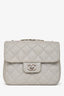 Pre-Loved Chanel™ 2018 Light Grey Caviar Small Urban Companion Bag