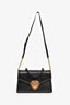 Dolce & Gabbana Black Leather 'Devotion' Bag