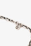 Gucci Sterling Silver Interlocking G Silver Chain Station Necklace