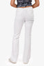 Moschino Jeans White Wide Leg Pants Size 10 US