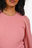 Roksanda Pink Long Sleeve Top Size XS