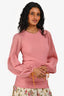 Roksanda Pink Long Sleeve Top Size XS
