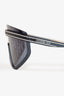 Christian Dior Blue DiorClub MU2 Oblique Shield Sunglasses