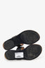 Gucci Black Leather Marmont Thong Sandals Size 37.5 (As Is)
