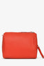 Jil Sander Orange Leather Crossbody