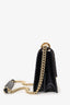 Fendi Brown/Black FF Embossed Leather Kan U Shoulder Bag