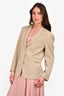 Djerf Avenue Greige Forever Blazer Size XS