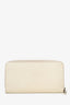 Louis Vuitton 2012 Cream Epi Leather Zippy Wallet