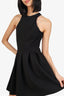 T by Alexander Wang Black Pleated Sleeveless Mini Dress Size XS