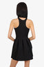 T by Alexander Wang Black Pleated Sleeveless Mini Dress Size XS
