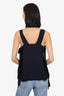 Helmut Lang Black Tie Detail Sleeveless Top Size S