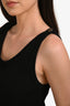 Pre-Loved Chanel™ 2017-18 Black Knit Detail Sleeveless Top Size 36