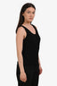 Pre-Loved Chanel™ 2017-18 Black Knit Detail Sleeveless Top Size 36