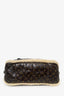 Louis Vuitton 2007 Limited Edition Patent Monogram Shearling 'Thunder' Tote (As Is)