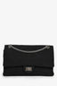 Pre-Loved Chanel™ Black Jersey Reissue 227 Shoulder Bag