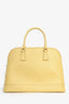 Prada Yellow Saffiano Leather Promenade Top Handle with Strap