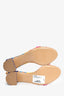 Salvatore Ferragamo Multicoloured Polkadot Cork Sandals Size 7.5