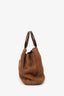 Pre-Loved Chanel™ 2000-02 Brown Woven Straw Raffia Wooden Top Handle Bag