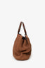 Pre-Loved Chanel™ 2000-02 Brown Woven Straw Raffia Wooden Top Handle Bag
