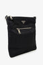 Prada Black Nylon Messenger Bag