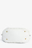 Louis Vuitton 2008 White Mahina Leather Hobo Bag