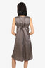 Dries Van Noten Grey Sleeveless Dress Size 36