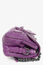 Bottega Veneta Purple Intrecciato Leather Rialto Bag