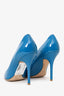 Christian Dior Blue Patent Leather Pumps Size 37.5