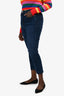 Frame Dark Blue 'Le High' Skinny Jeans Size 33