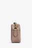 Gucci Taupe Chevron Leather Camera Crossbody (As Is)