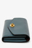 Mulberry Blue Leather Wallet