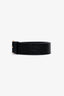 Gucci Black Patent Leather Belt Size 85