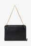 Celine Black Leather GHW Chain Strap Bag