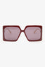 Christian Dior Burgundy DiorSolar S2U Sunglasses