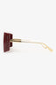 Christian Dior Burgundy DiorSolar S2U Sunglasses