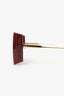 Christian Dior Burgundy DiorSolar S2U Sunglasses