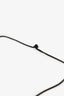 Tiffany & Co. Elsa Peretti Sterling Round Pendant Silk Cord Necklace