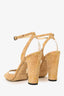 Jimmy Choo Brown Cork Heels Size 38