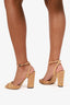 Jimmy Choo Brown Cork Heels Size 38