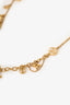 Louis Vuitton Gold Tone Blooming Supple Necklace