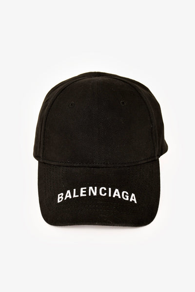 Balenciaga Black Logo Baseball Cap Size L – Mine & Yours display picture 1