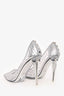 Valentino PVC Crystal Embellished Pointed Heels Size 40