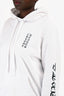 Chrome Hearts White/Black Logo Hoodie Size M Mens