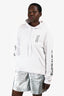 Chrome Hearts White/Black Logo Hoodie Size M Mens